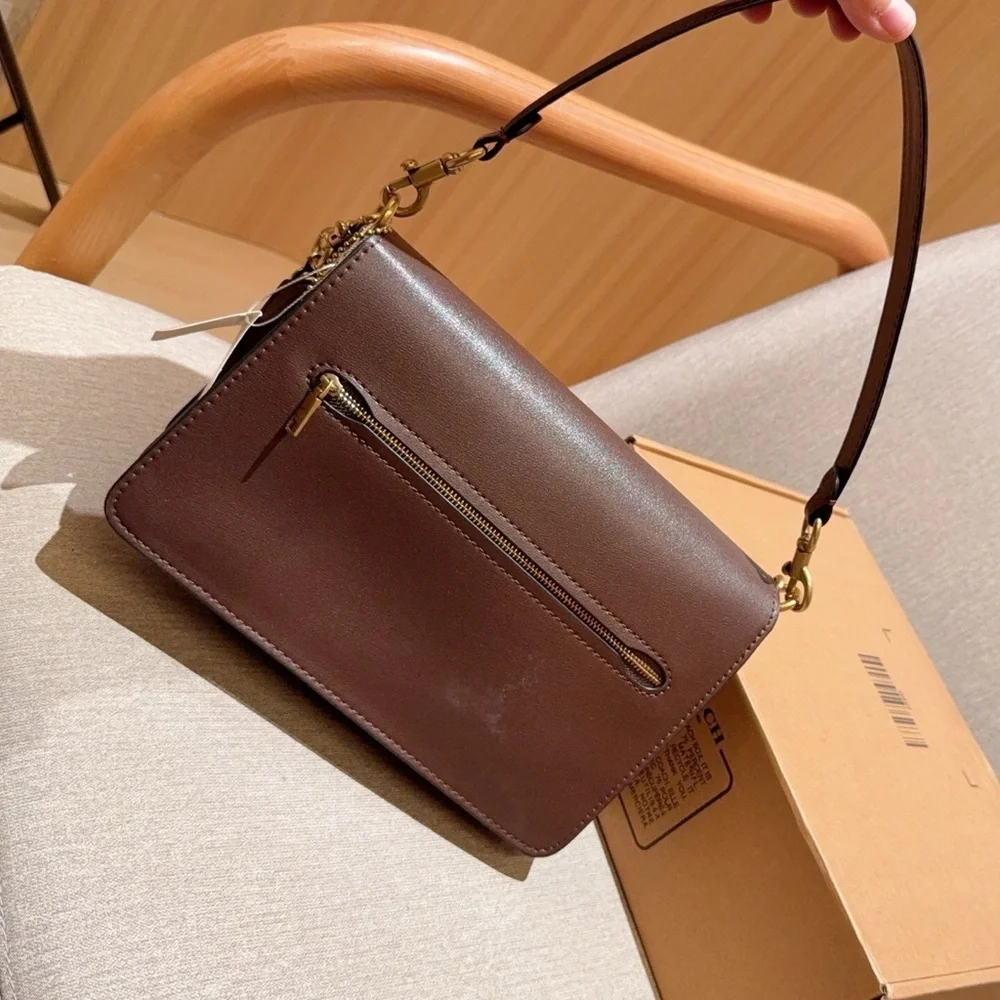 COACH Tabby Shoulder Bag with Chain Strap - Picture 2 of 7